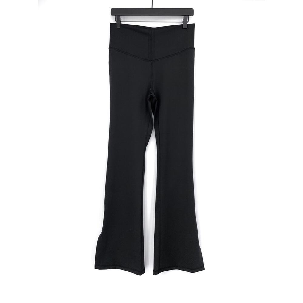 LOLË Eliana Ultra High-Waisted Flared Yoga Pants Black M